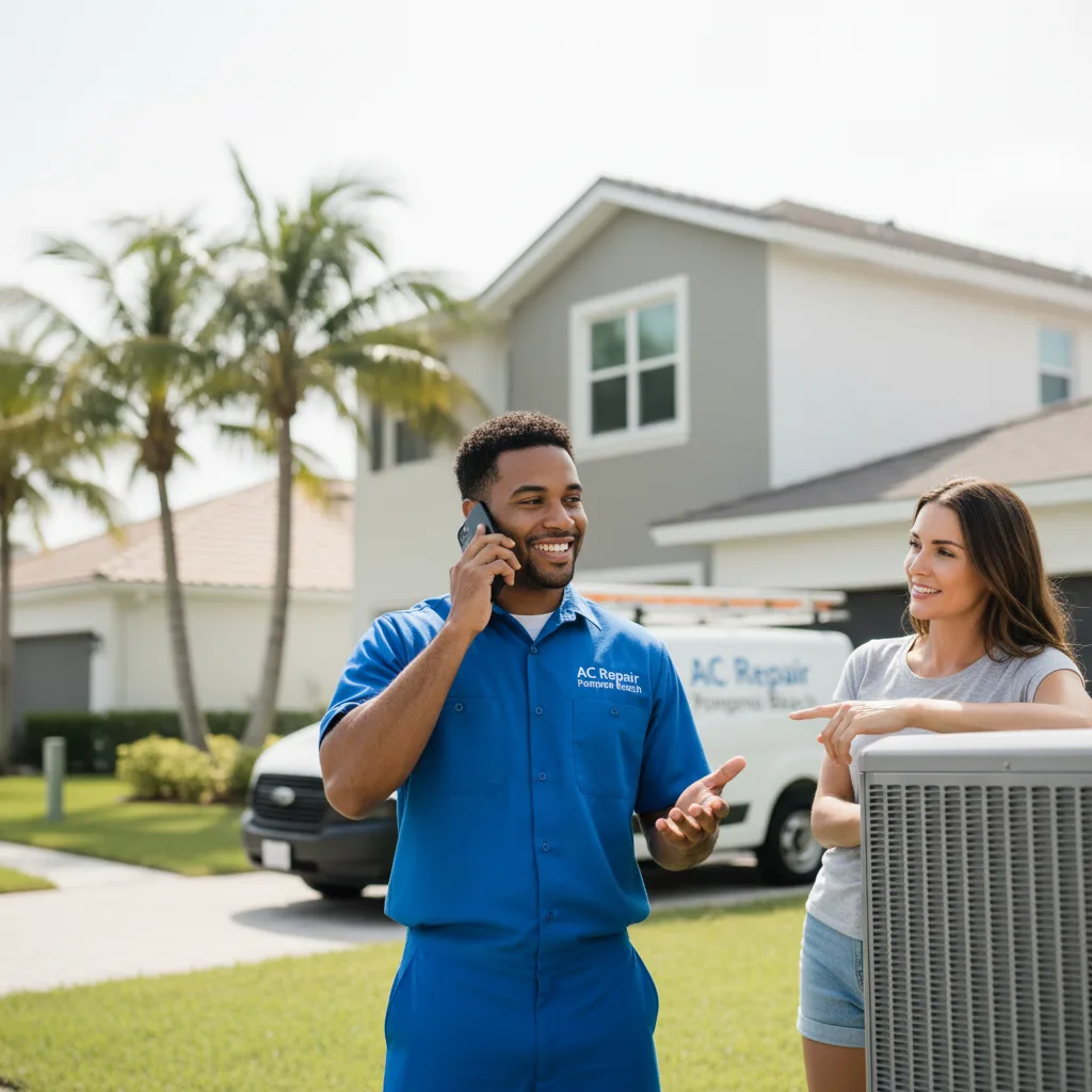 AC Repair Pompano Beach customer support in Garnerville